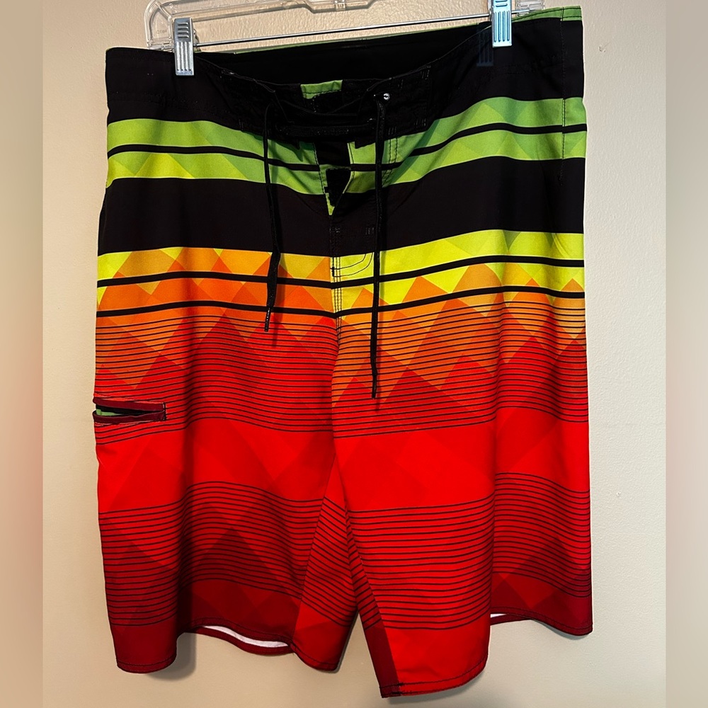 Hang Ten Colorful Board Shorts - Size 32